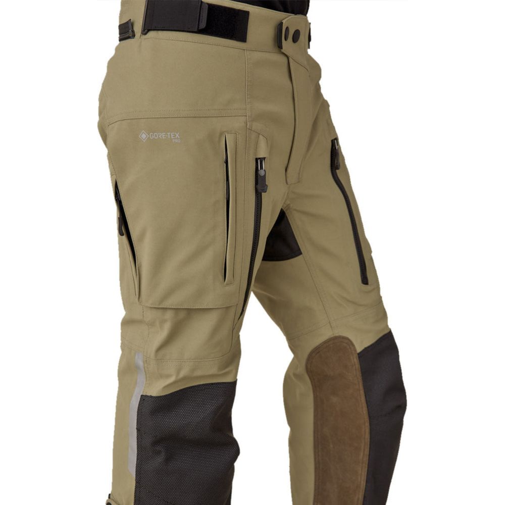 Belstaff Long Way Up Gore-Tex Pro Trouser Dark Sand (Image 7) - ThrottleChimp