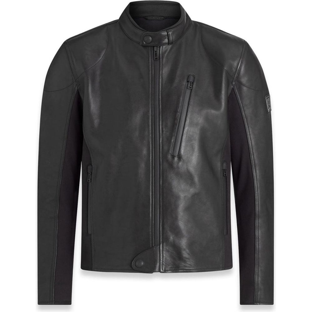 Belstaff Mistral Leather Jacket Black - ThrottleChimp