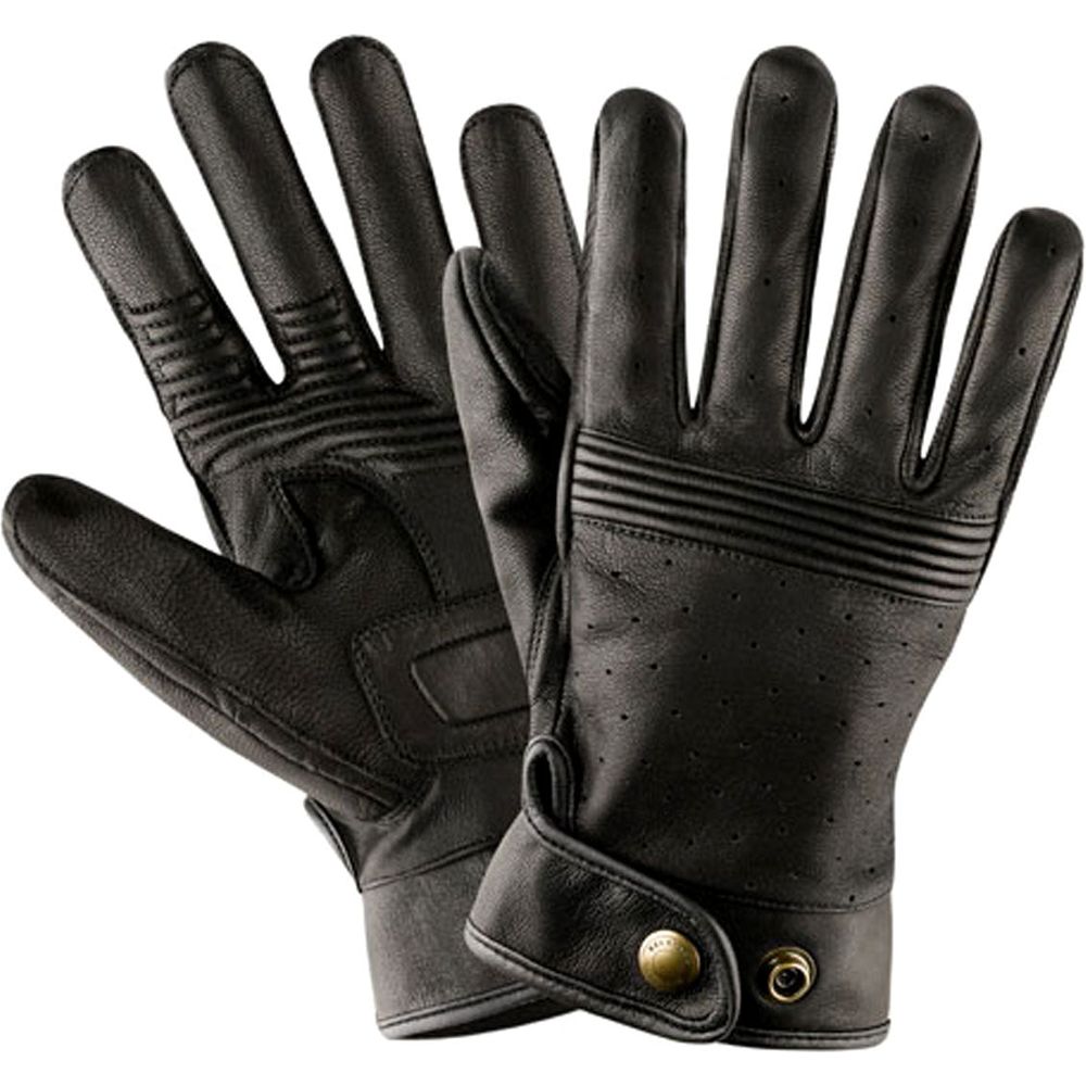 Belstaff Montgomery Leather Gloves Black (Image 4) - ThrottleChimp