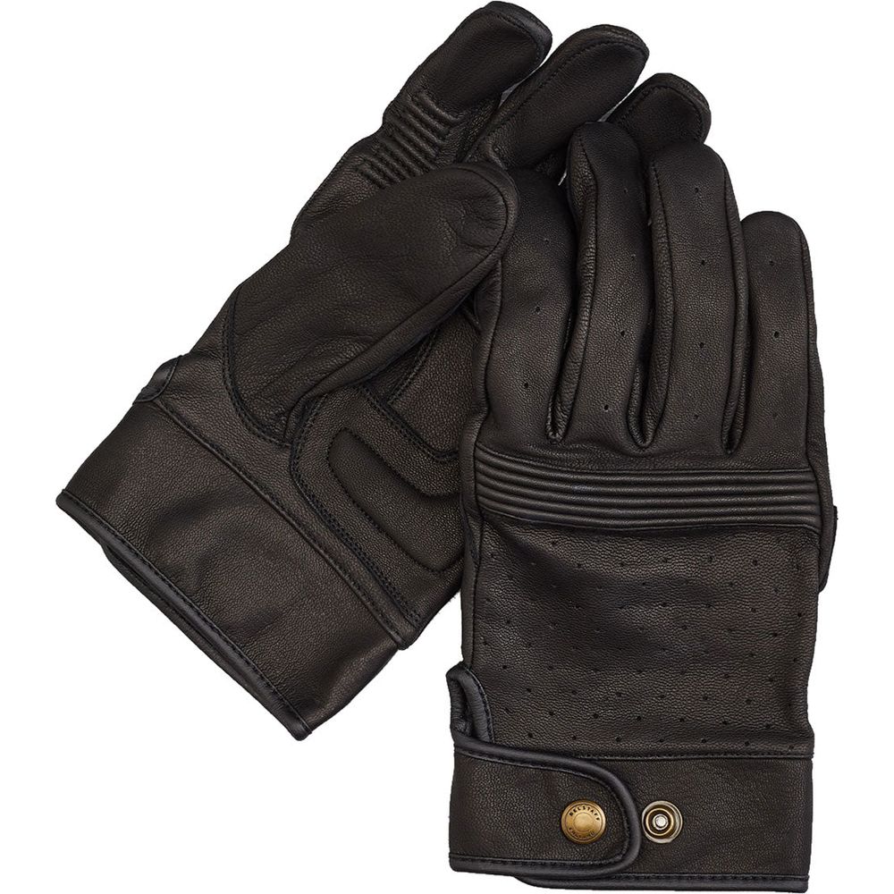 Belstaff Montgomery Leather Gloves Black (Image 3) - ThrottleChimp