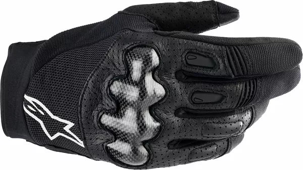 Alpinestars Megawatt Gloves Black FREE 1 Year Return, FREE UK Shipping | ThrottleChimp