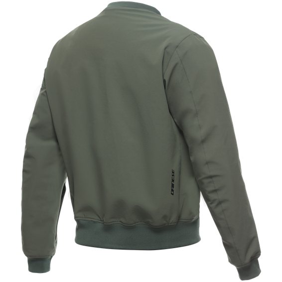 Dainese Bhyde No-Wind Textile Jacket Green (Image 2) - ThrottleChimp