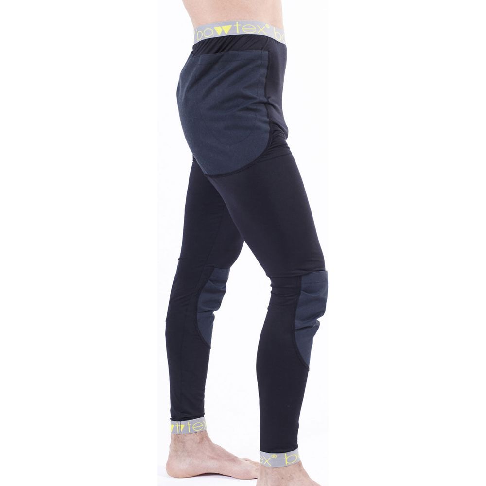 Bowtex Essential Poly / Aramid Base Layer Leggings Black (Image 2) - ThrottleChimp