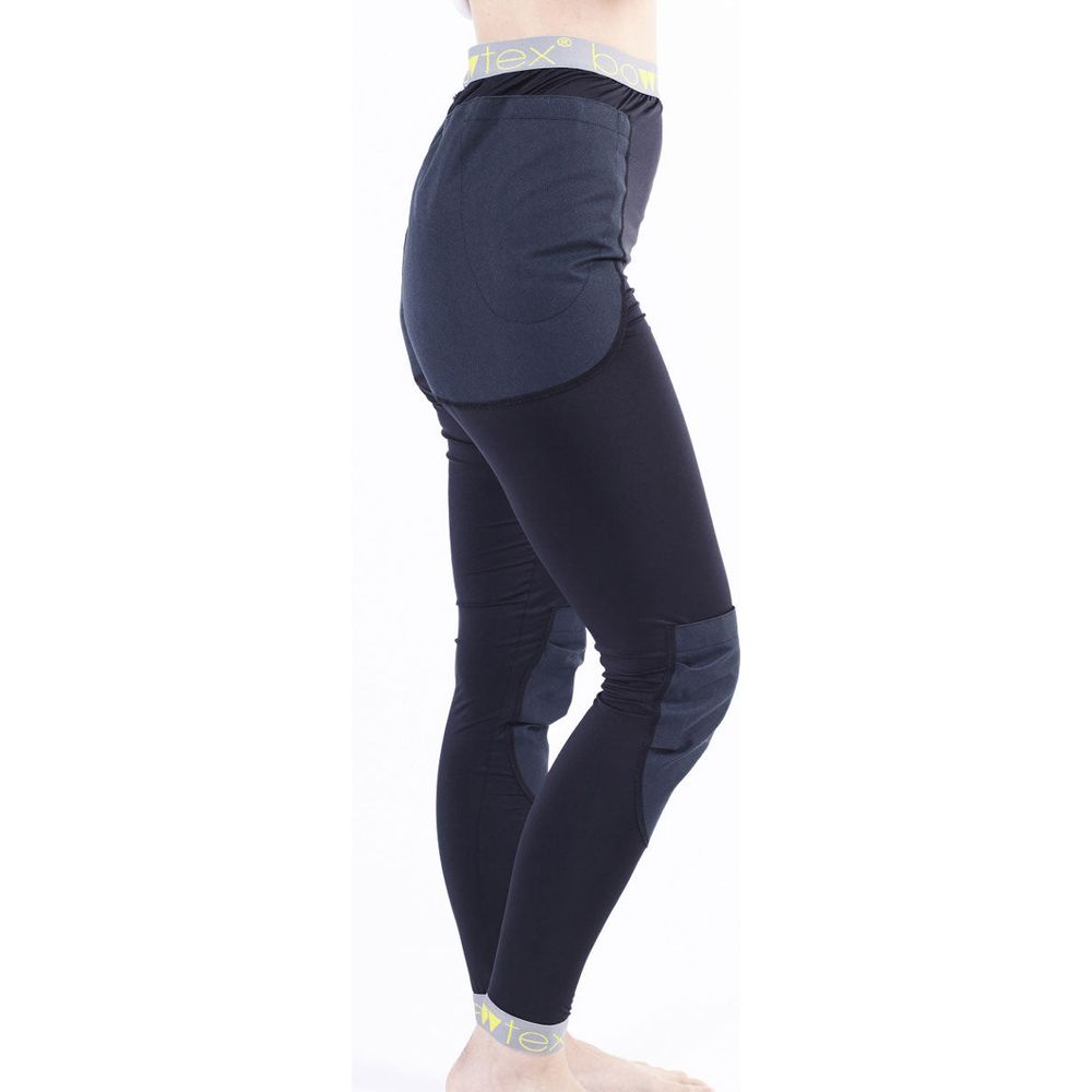 Bowtex Essential Poly / Aramid Base Layer Leggings Black (Image 3) - ThrottleChimp