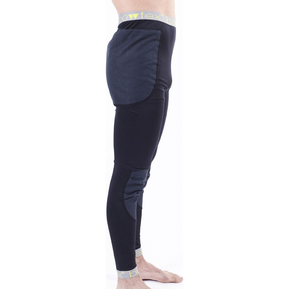 Bowtex Essential Poly / Aramid Base Layer Leggings Black (Image 4) - ThrottleChimp