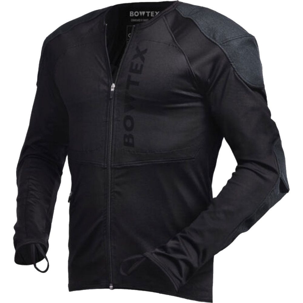 Bowtex Standard R Protective Shirt Black - ThrottleChimp