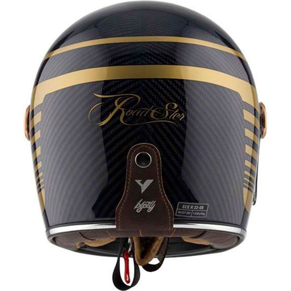 ByCity Roadster Carbon 2 Full Face Helmet Black (Image 2) - ThrottleChimp