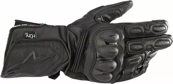 Alpinestars SP-8 H-DRY Gloves Black FREE 1 Year Return, FREE UK Shipping | ThrottleChimp