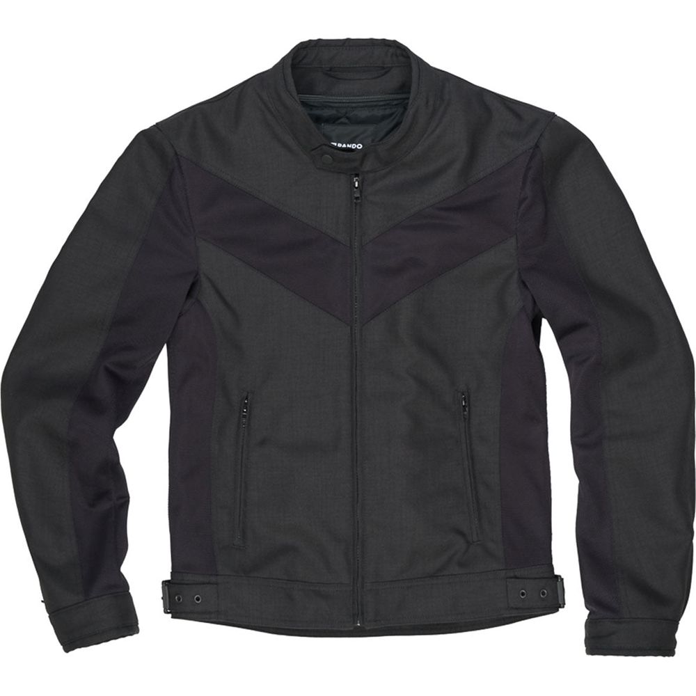 Pando Moto Air Tate Textile Jacket Black - ThrottleChimp