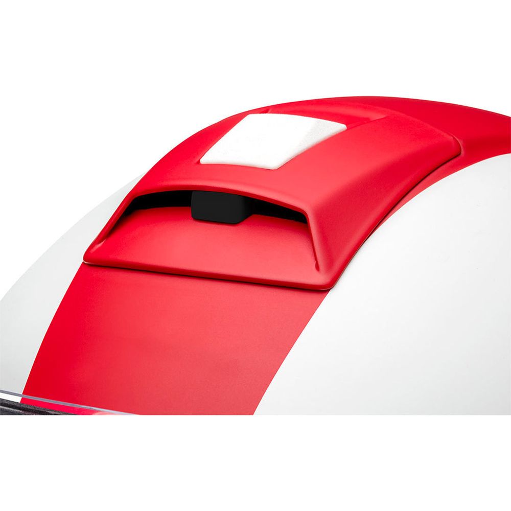 Schuberth C4 Flip Up Helmet Legacy Red (Image 5) - ThrottleChimp