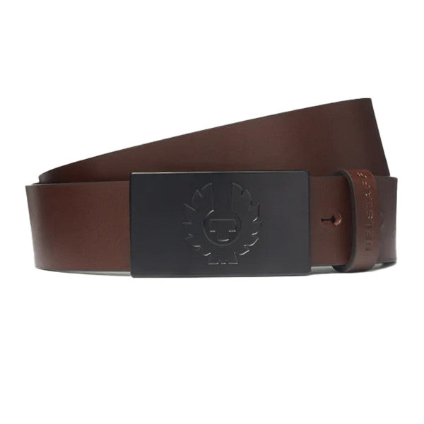 Belstaff Phoenix Buckle Belt Ebony / Brown FREE 1 YEAR Returns, FREE UK Delivery | ThrottleChimp