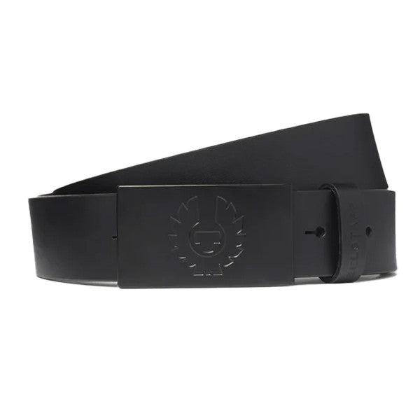 Belstaff Phoenix Buckle Belt Black / Black FREE 1 YEAR Returns, FREE UK Delivery | ThrottleChimp