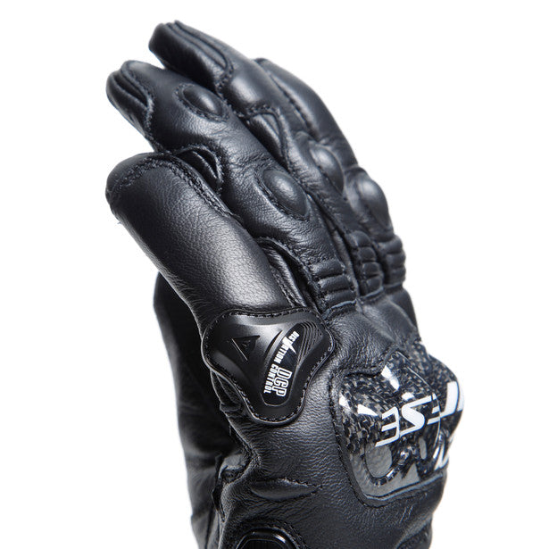 Dainese Carbon 4 Long Leather Gloves Black (Image 8) - ThrottleChimp