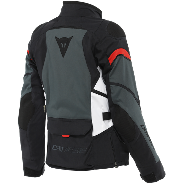 Dainese Carve Master 3 Ladies Touring Gore-Tex Jacket Black / Ebony / Lava Red (Image 2) - ThrottleChimp