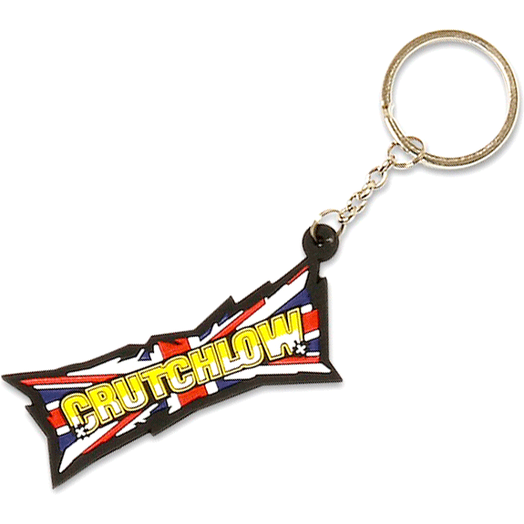 VR46 Crutchlow 35 Key Fob Yellow / Red - ThrottleChimp