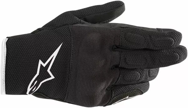 Alpinestars Stella S-Max Drystar Ladies Gloves Black / White FREE 1 Year Return, FREE UK Shipping | ThrottleChimp