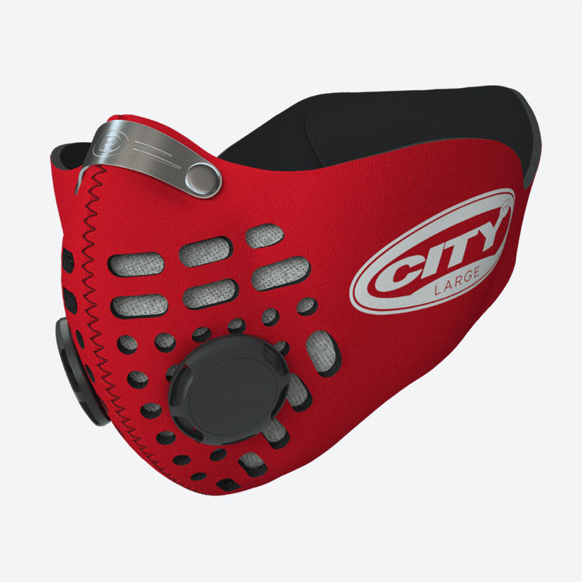 Respro City Face Mask Red RC01 (Image 2) - ThrottleChimp