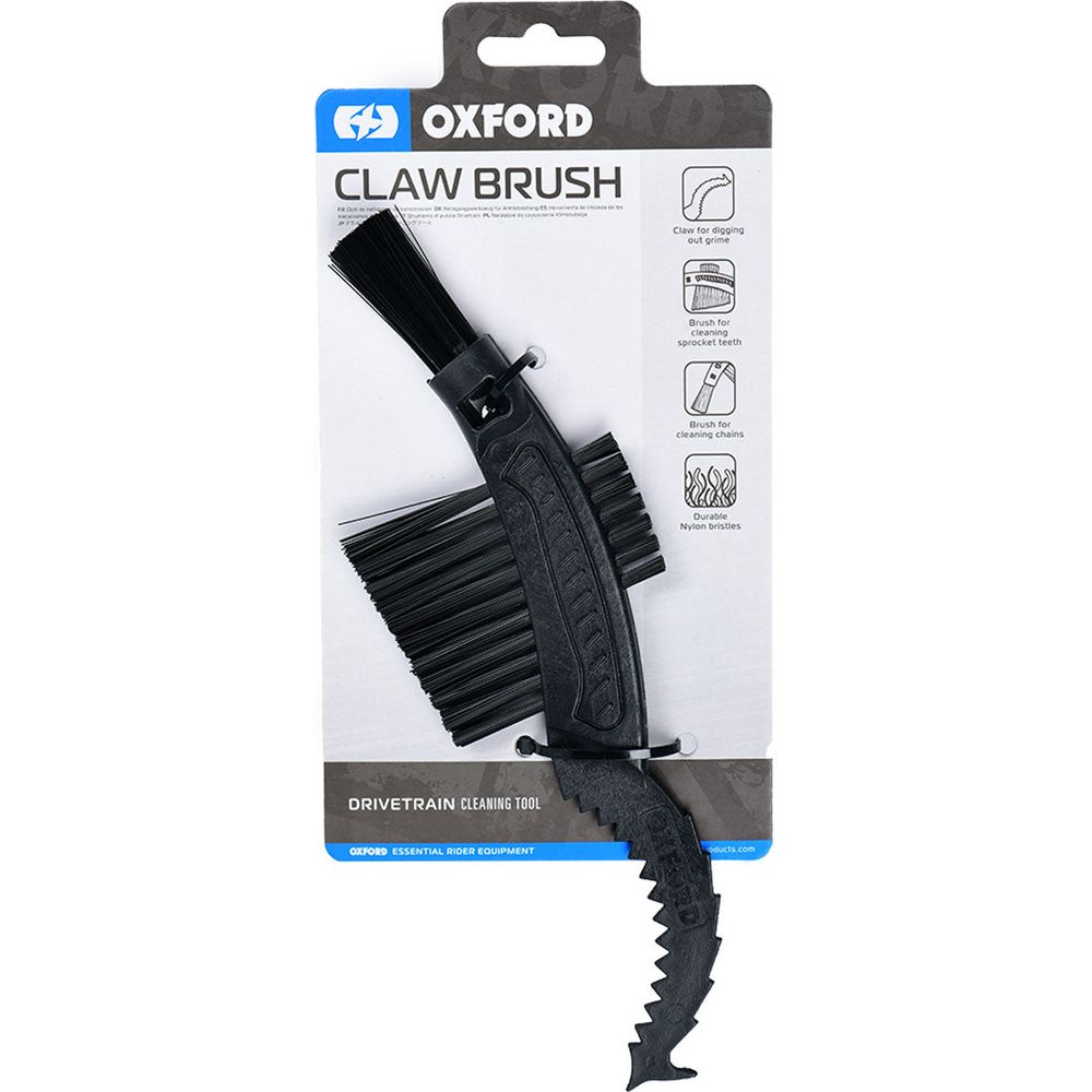 Oxford Claw Multi Purpose Cleaning Brush Black (Image 2) - ThrottleChimp