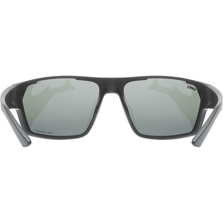 Uvex SP 233 Polarised Sunglasses Matt Black (Image 4) - ThrottleChimp