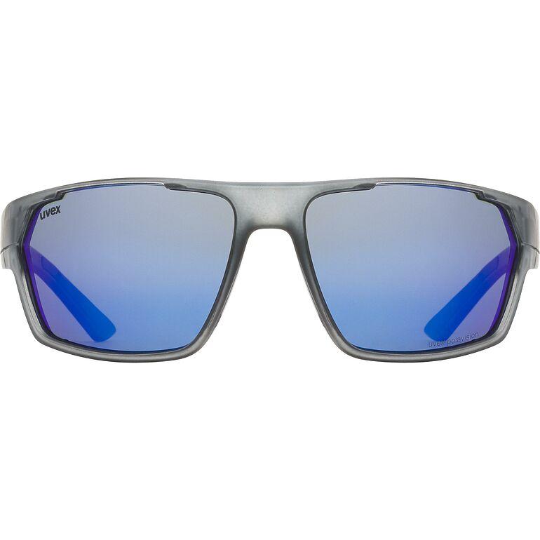 Uvex SP 233 Polarised Sunglasses Matt Smoke (Image 2) - ThrottleChimp
