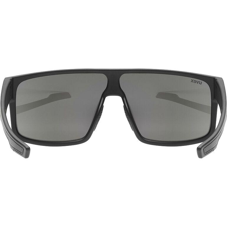 Uvex LGL 51 Sunglasses Matt Black / Silver (Image 4) - ThrottleChimp