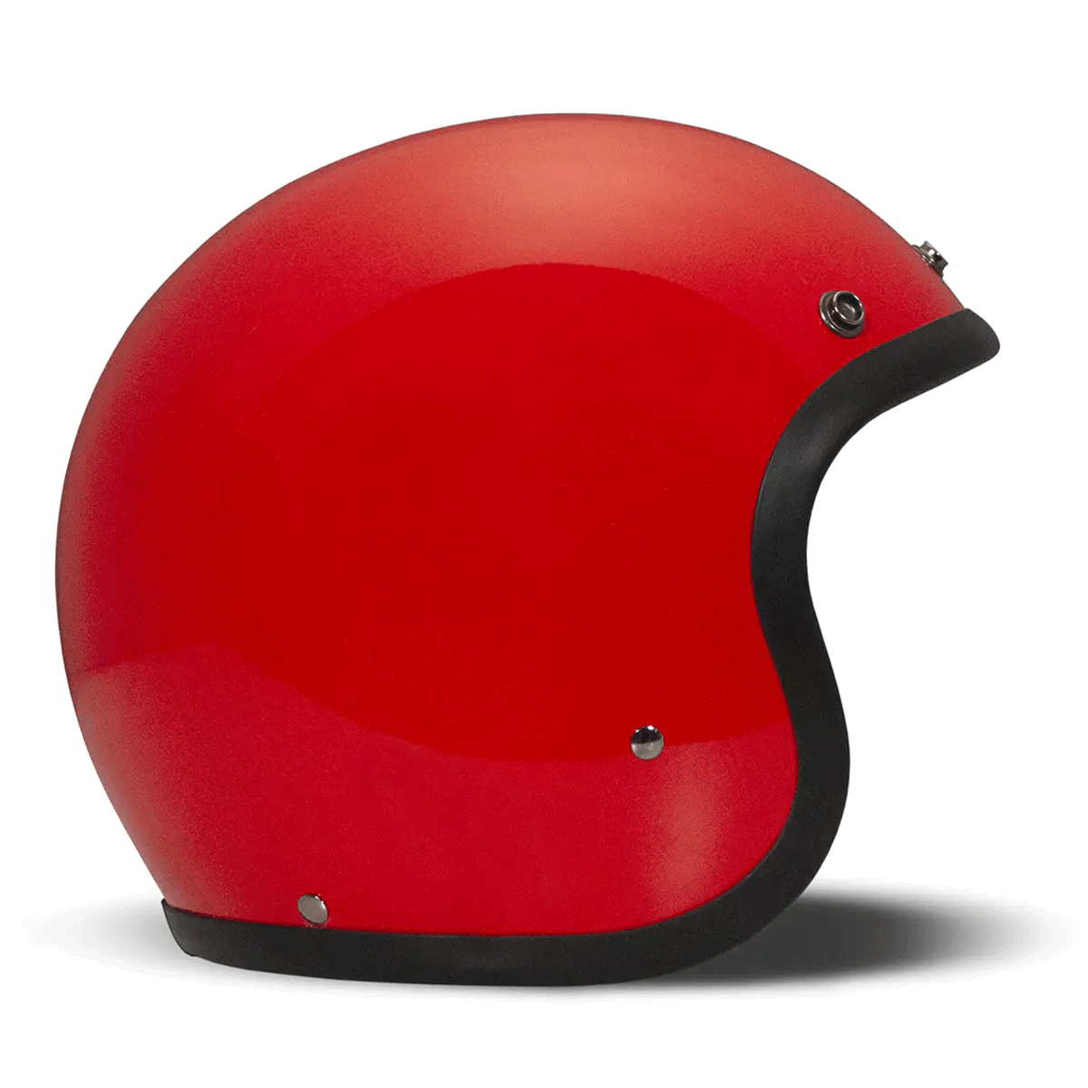 DMD Retro Jet Open Face Helmet Red FREE UK Delivery, FREE 365 Day Returns | Moto Central