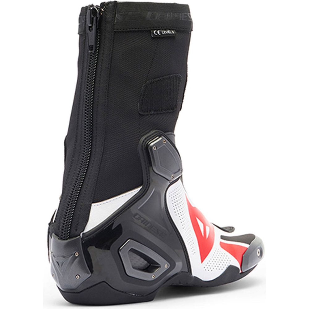 Dainese Axial 2 Air Boots Black / White / Lava Red