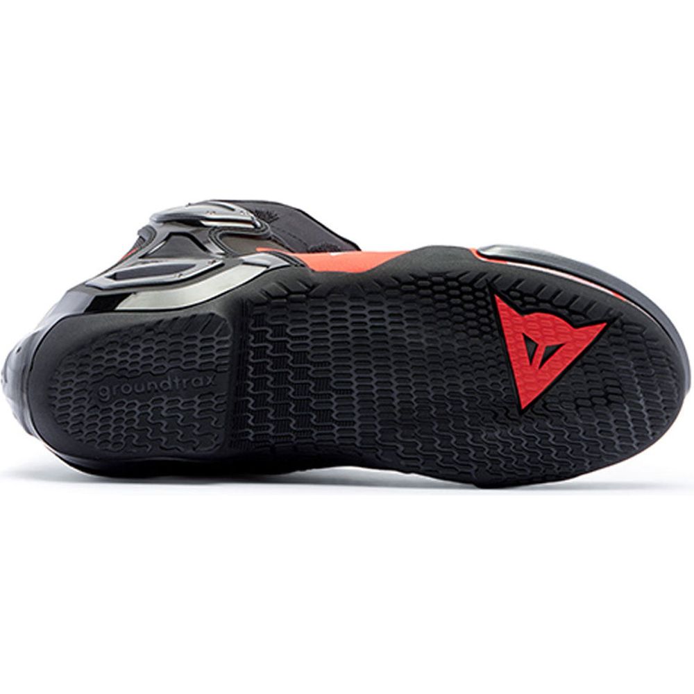 Dainese Axial 2 Boots Black / Fluo Red