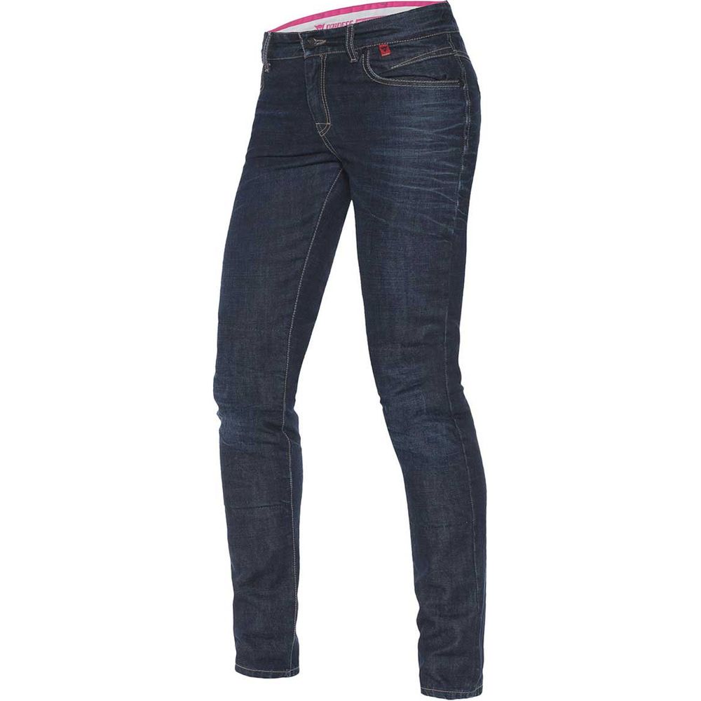 Dainese Belleville Ladies Slim Fit Riding Denim Jeans Medium Blue - ThrottleChimp