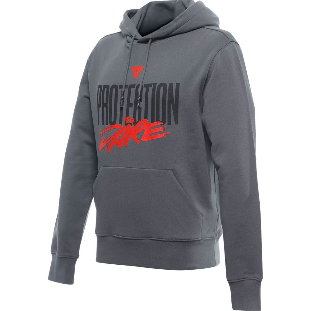 Dainese Dare Casual Hoodie Castle Rock Grey FREE 1 YEAR Returns, FREE UK Delivery | ThrottleChimp