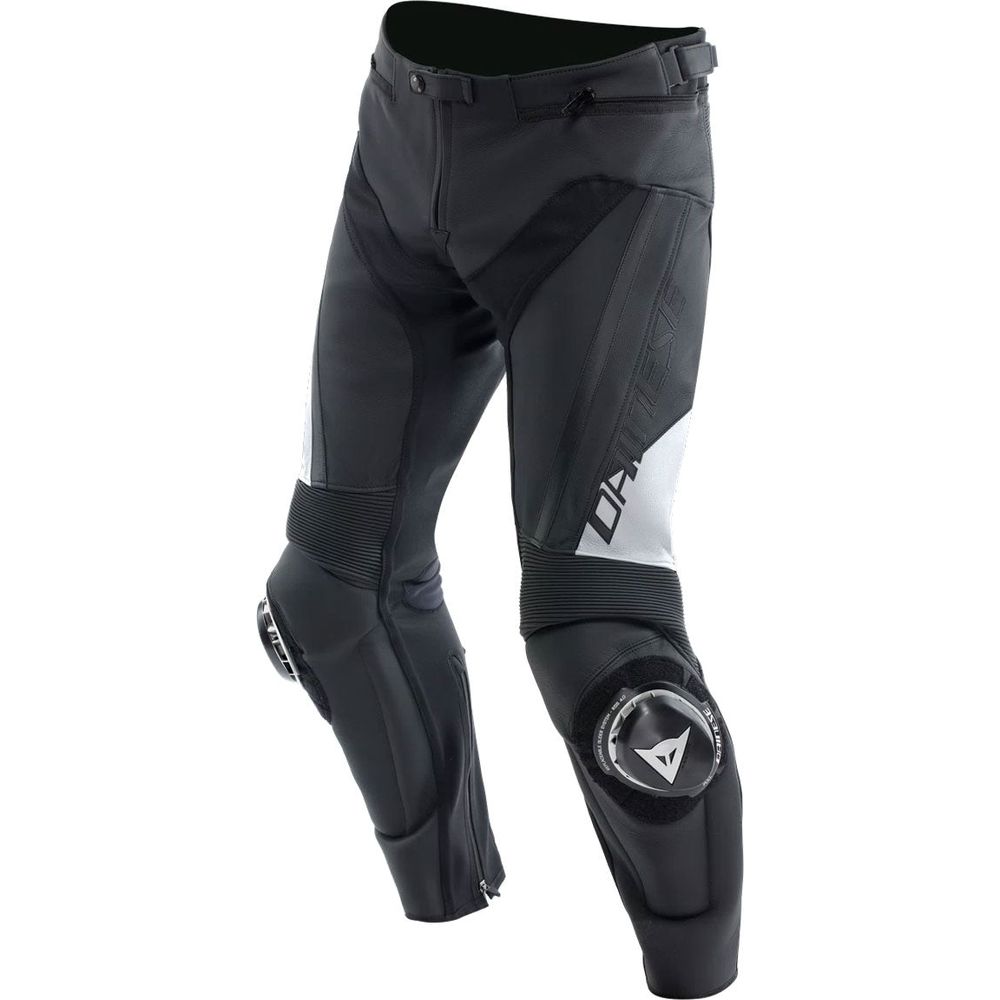 Dainese Delta 4 Leather Trouser Black / White - ThrottleChimp