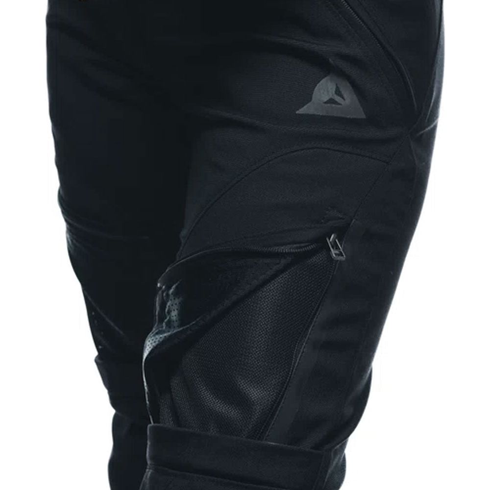 Dainese Drake 2 Air Ladies Textile Trouser Black / Black FREE 1 YEAR Returns, FREE UK Delivery | ThrottleChimp