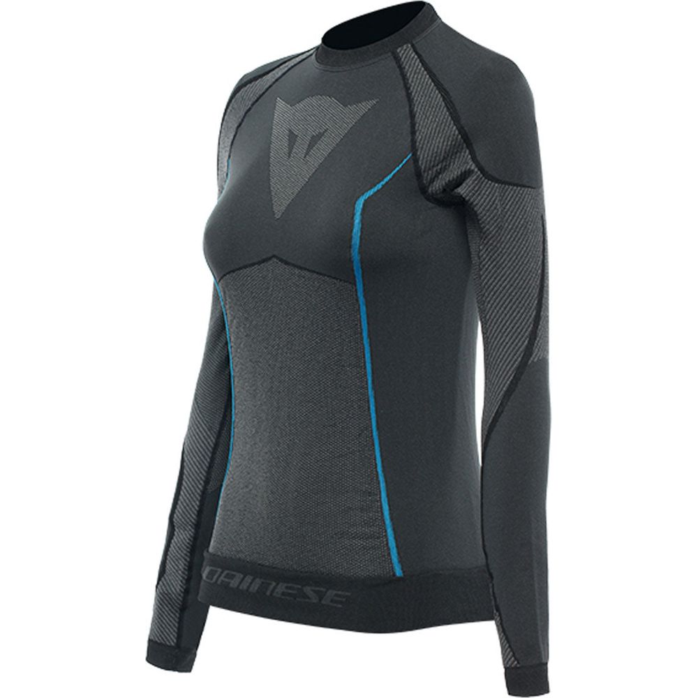 Dainese Dry Ladies Long Sleeves Base Layer Top Grey - ThrottleChimp