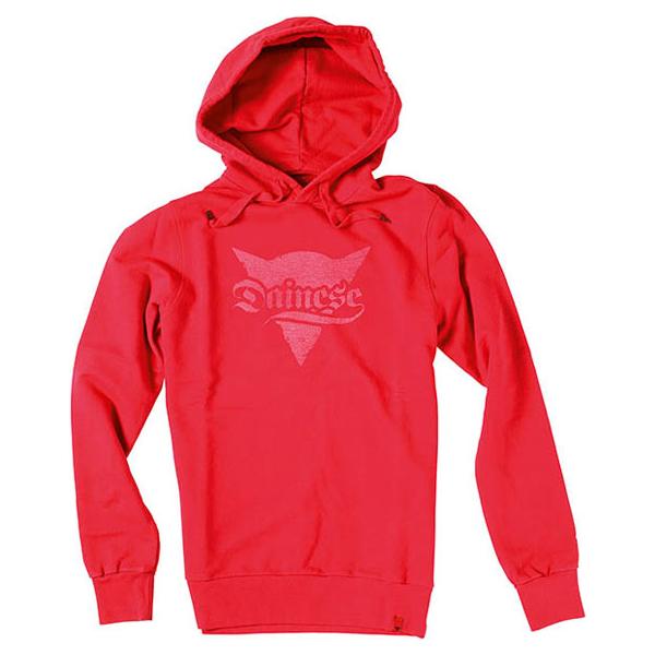 Dainese Flag Casual Hoodie Red - ThrottleChimp