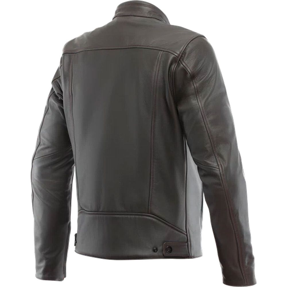 Dainese Fulcro Leather Jacket Dark Brown