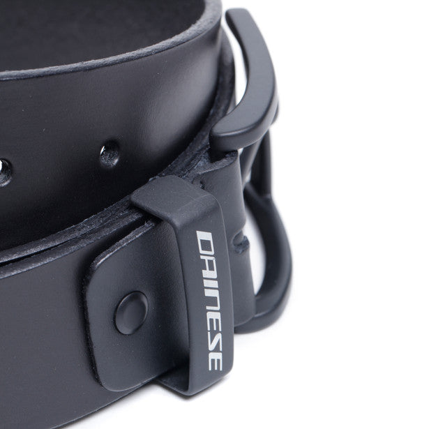 Dainese Leather Belt Black (Image 2) - ThrottleChimp