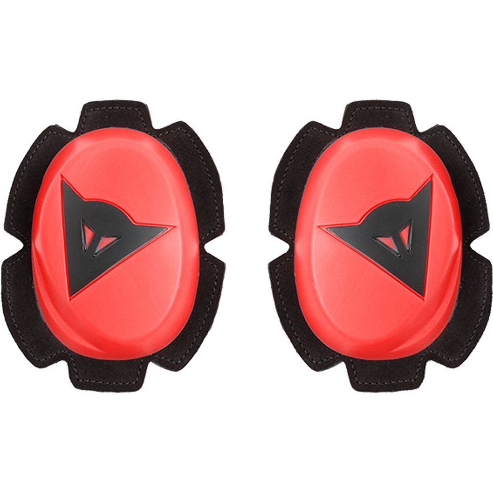 Dainese Pista Knee Sliders Fluo Red / Black - ThrottleChimp