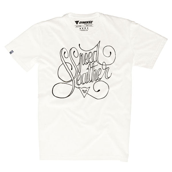 Dainese Speed Flow T-Shirt Fog White - ThrottleChimp