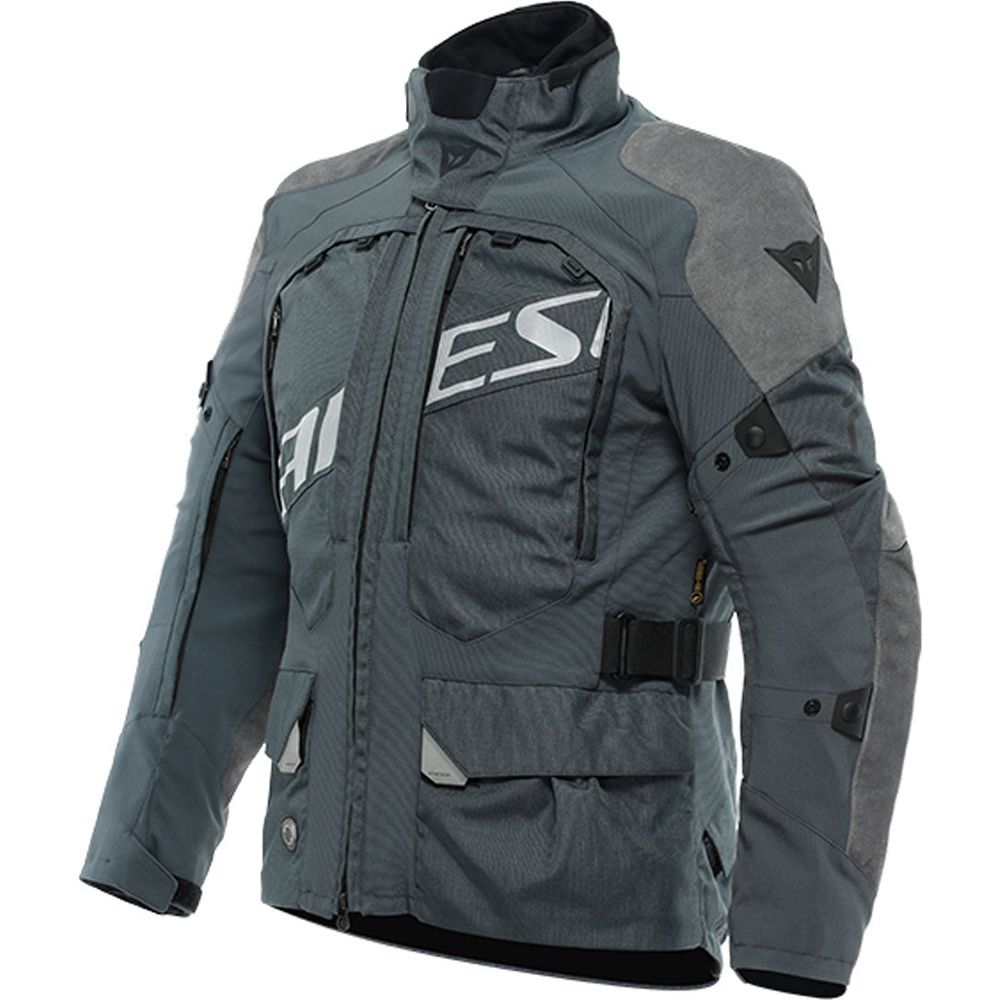 Dainese Springbok 3L Absoluteshell All Weather Textile Jacket Iron-Gate Grey - ThrottleChimp