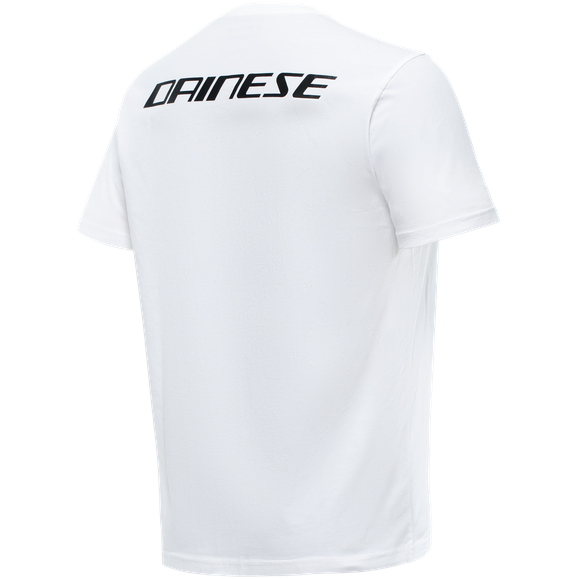 Dainese Logo T-Shirt White (Image 2) - ThrottleChimp