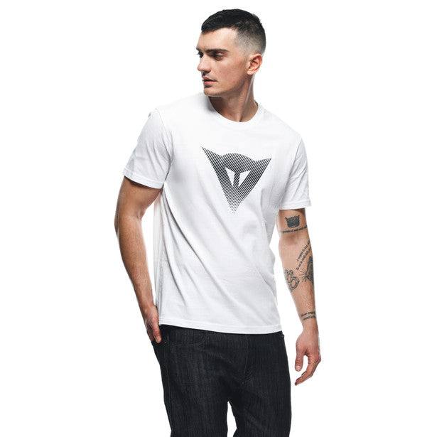 Dainese Logo T-Shirt White (Image 5) - ThrottleChimp