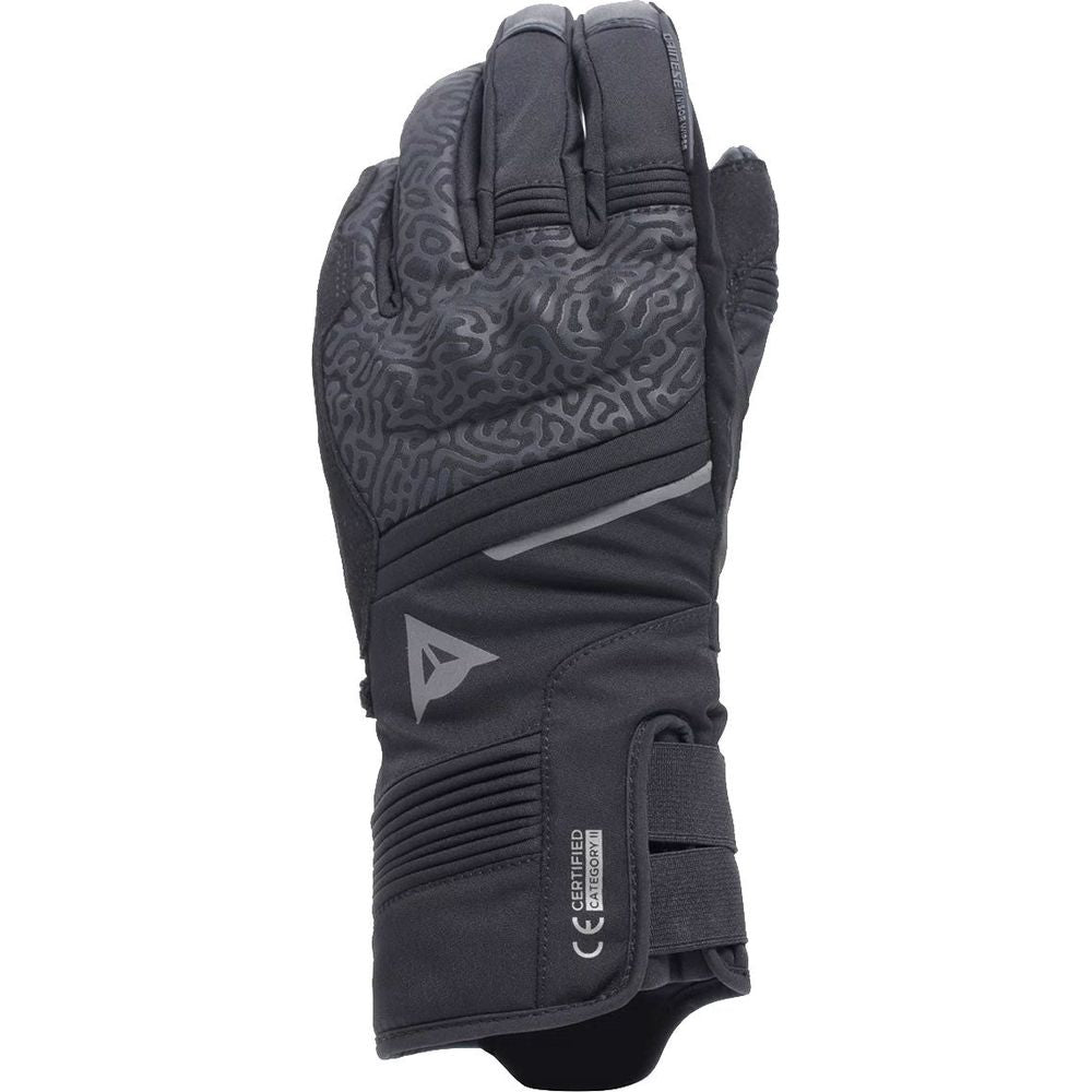 Dainese Tempest 2 D-Dry Ladies Touring Thermal Textile Gloves Black - ThrottleChimp