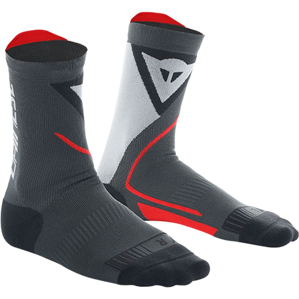 Dainese Thermo Mid Socks Grey / Black - ThrottleChimp