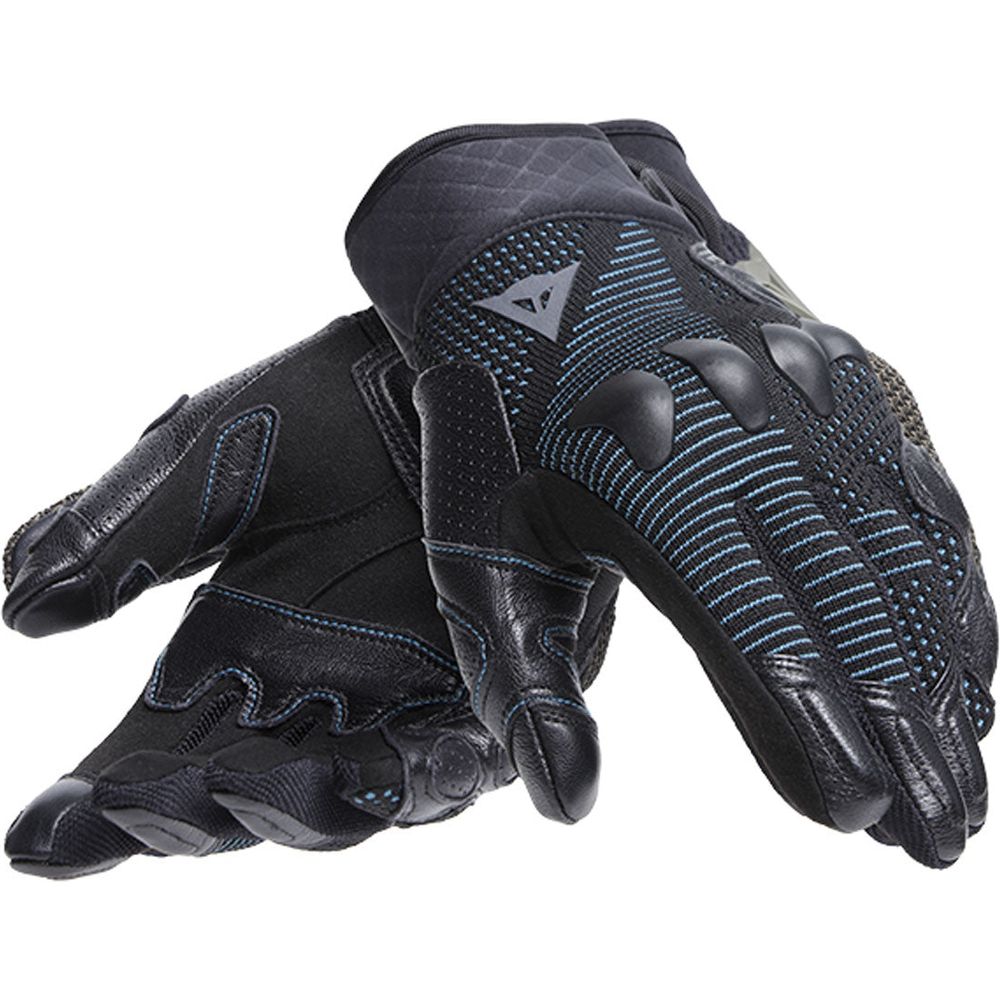 Dainese Unruly Ergo-Tek Ladies Textile Gloves Ocean Depth / Black FREE 1 YEAR Returns, FREE UK Delivery | ThrottleChimp