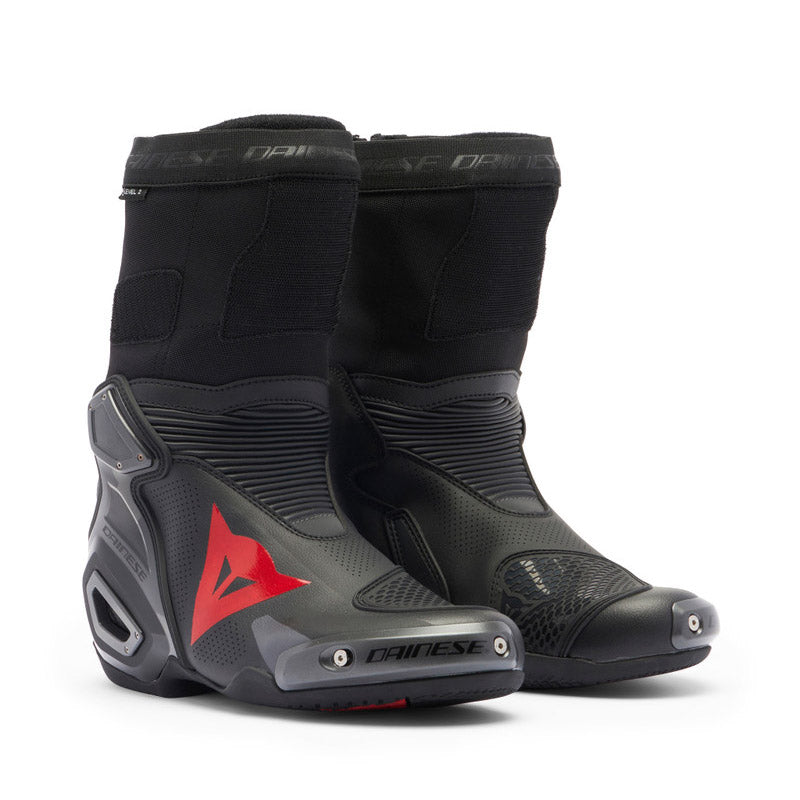 Dainese Axial 2 Air Boots Black / Red FREE 1 YEAR Returns, FREE UK Delivery | ThrottleChimp