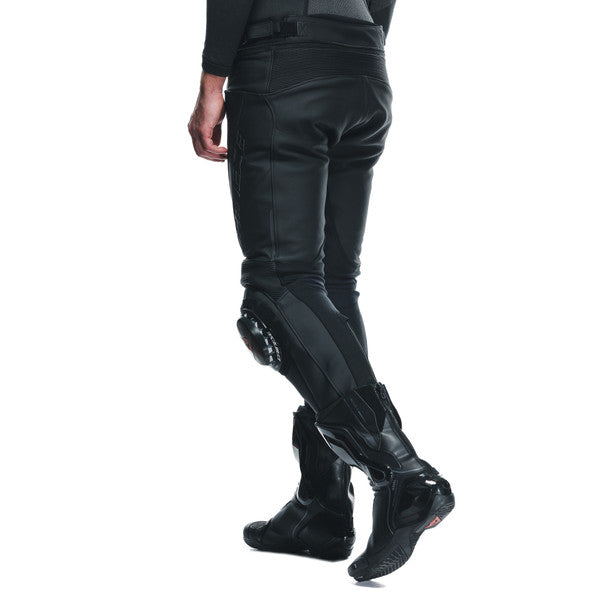 Dainese Delta 4 Leather Trouser Black / Black (Image 7) - ThrottleChimp