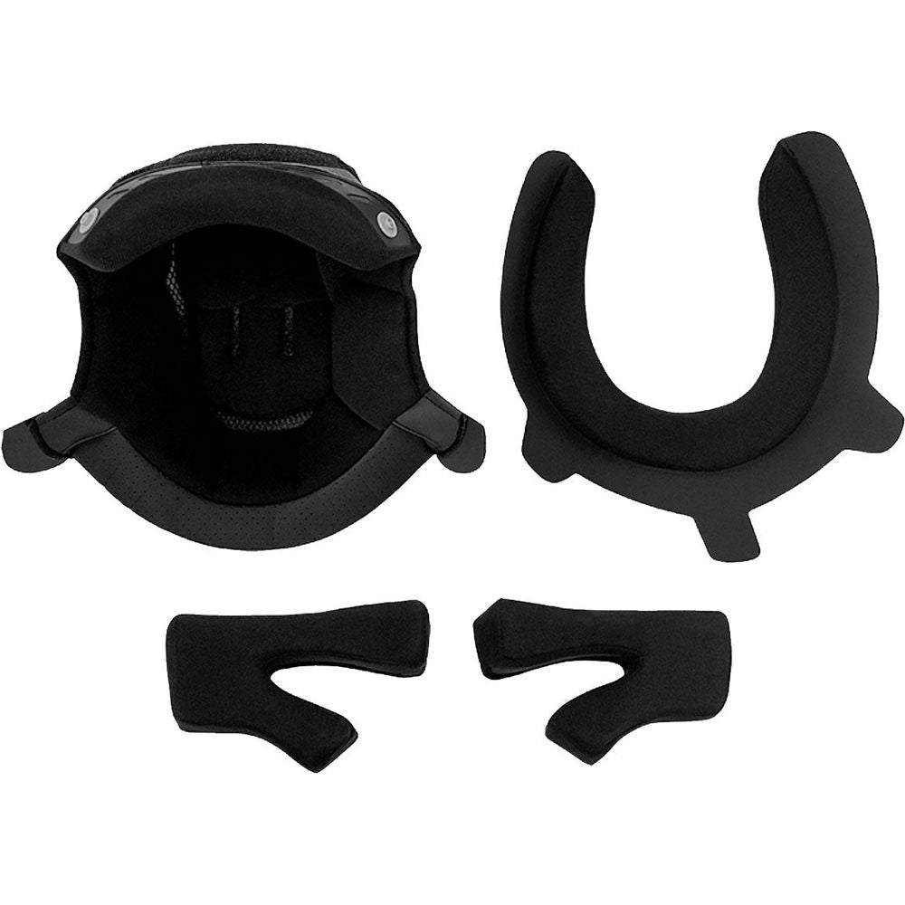 DMD Rivale Helmet Inner Lining Black - ThrottleChimp