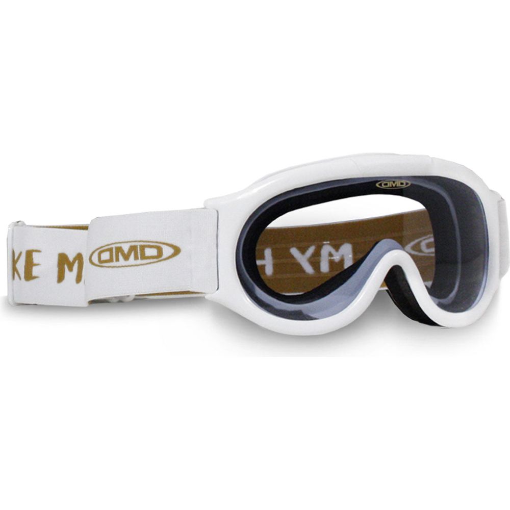 DMD Ghost Goggles White With Smoke Lens - ThrottleChimp