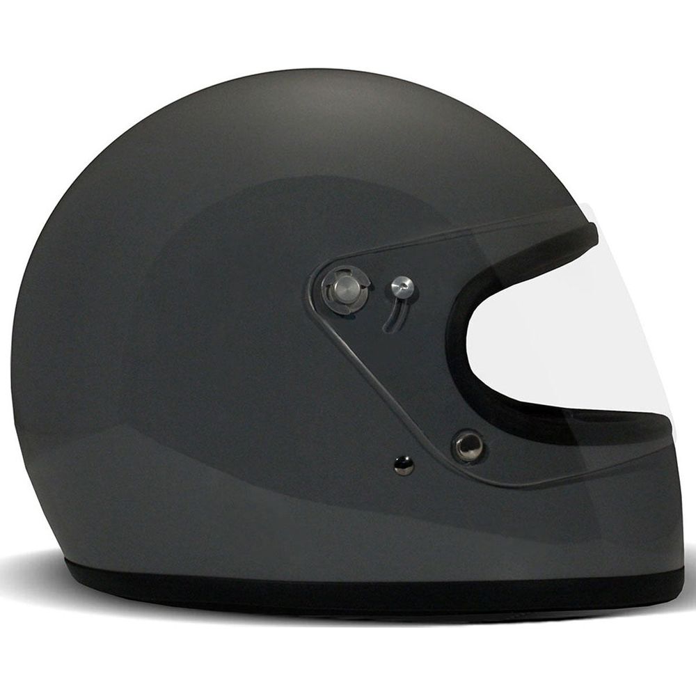 DMD Rocket Standard Full Face Helmet Crayon Grey (Image 2) - ThrottleChimp