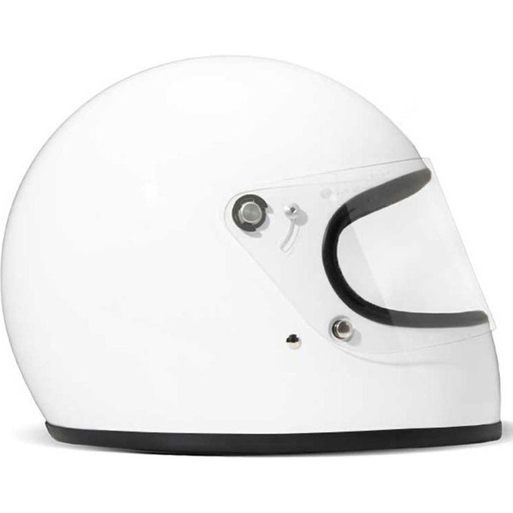 DMD Rocket Standard Full Face Helmet White (Image 2) - ThrottleChimp